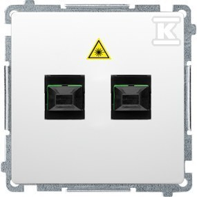 BMGS2.01/11 GNIAZDO BASIC BIAŁY