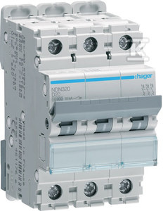 MCB WYŁ.NAD.ICN=10000A/ICU=15KA 3P D 20
