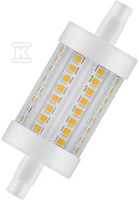 LP.LED LINE 78MM 75 8,2W/827 230V R7S