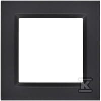 GN.Z/U IP44 ZŁ.+RAM. CZARNY SIMON10