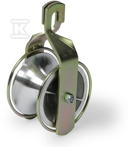 ROLKA POJED.( ALUMINIOWA, ŁOŻYSKOWANA)