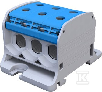 ZŁĄCZKA SZYN STB50-3 AL/CU 87360 NIEB