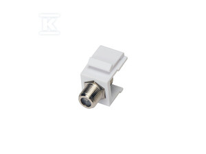 ADAPTER TYPU KEYSTONE ZE ZŁĄCZEM F