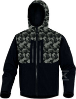 BLUZA HORTEN2 CZARNY/KAMUF XXL