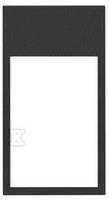 10002621-238 RAMKA SIMON100 CZARNY MAT