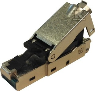 WTYK RJ45 STP KAT.6A 10G POE+, BEZNARZĘ