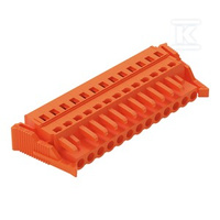 GNIAZDO 1-PRZE.CA.CLAMP®, 2,5 MM2, RA.