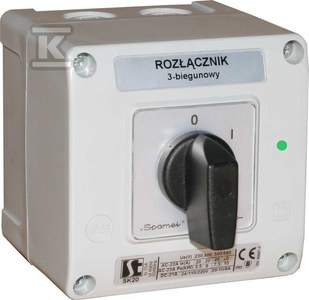 ŁK-SK 10A 0-1 (4-B) OB11 Z LAMPKĄ