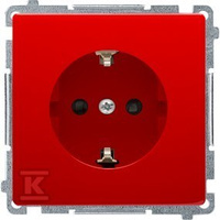 BMGSZ1Z.01/22 GNIAZDO BASIC CZERWONE