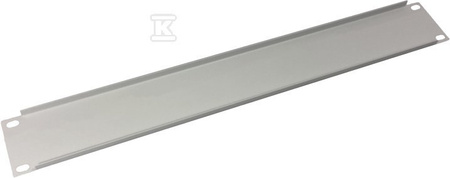 ZAŚLEPKA 19" 1U METALOWA, KOLOR SZARE