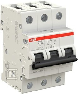 WYŁĄCZ.NADMIAROWO-PRĄ.3P, CHA.Z, 1.6A