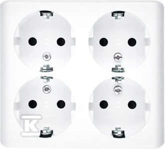 EGSZ4NZ/11 GNIAZDO SIMON54 BIAŁY