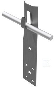 UCHWYT PROSTY ZACISK: H=8CM /IN/