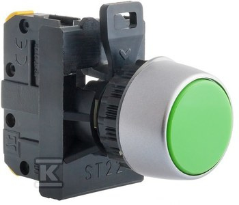 PRZYCISK KRYTY NIEBIESKI 1 NO