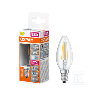 ŻAR.LED SUPR + CLAS FIL 3.4W 940 CLR E1