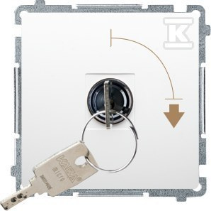 BMP1K.01/11 ŁĄCZNIK BASIC BIAŁY