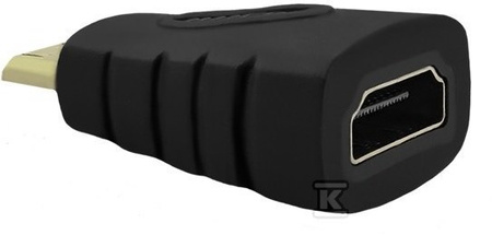 ADAPTER HDMI A ŻEŃSKA MINI HDMI C MĘS