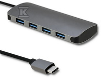 HUB 3.1 5W1/4X USB 3.0/DC