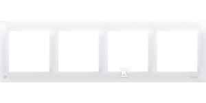 DRK4/AB11 RAMKA SIMON54 ANT.BIAŁY