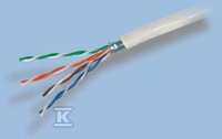 FTP KAT.5E 4X2X24 AWG DRUT