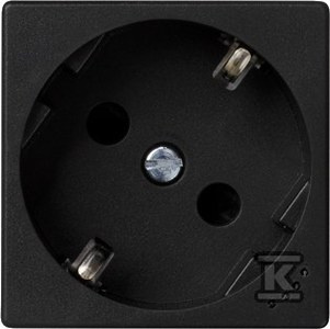 KL01/14 GNIAZDO CONNECT SZARY GRAFIT