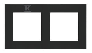 RAM.2-KR.DUO CZARNA PODSTA.CHROM SIMON55