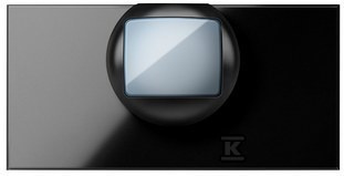 10001060-138 POKRYWA SIMON100 CZARNY