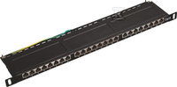 PATCH PANEL STP KAT.5E 24 PORTY 0.5U