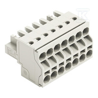 GNIAZDO 2-PRZE.PUSH-IN CA.CLAMP®, 2,5 M