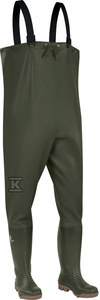 WODERY BEZPIECZNE Z PVC KHAKI-BEŻOWY 47