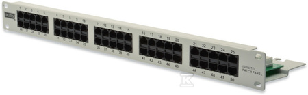 PATCH-PANEL (ISDN) 19" 50X RJ45 U/UTP