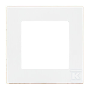 RAM.1-KR.DUO BIAŁA PODSTAW.ZŁOTA SIMON