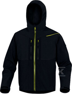 BLUZA HORTEN2LIGH CZRN/ŻŁT XL