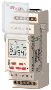 ZCM-31 PROG.CZAS.1-KAN.ASTRONOM.230V AC