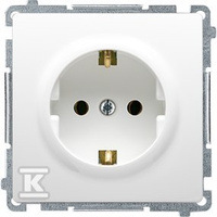 BMGSZ1Z.01/11 GNIAZDO BASIC BIAŁY