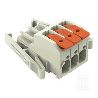 GNIAZDO 1-PRZE.DŹWI.PUSH-IN CA.CLAMP®,