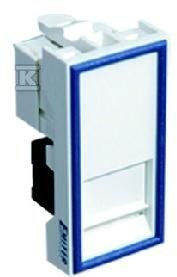 GNIAZDO UTP RJ45 KAT.5E Z ADAP.1M.NISKIE