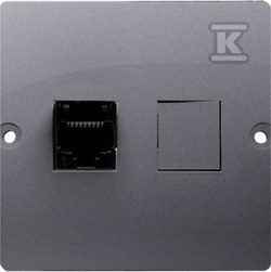 BMT1.02/43 GNIAZDO BASIC SREBRO MAT