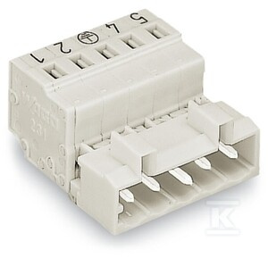 WTYK 1-PRZE.CA.CLAMP®, 2,5 MM2, RA.5 M