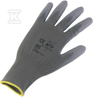 RĘKAWICE FIRSTGRIP SZARE ROZMIAR 8