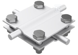 ZŁ.KRZYŻ.4-OTWOROWE,2 PŁYT:B DO 40MM