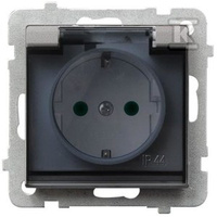 GN.1-KR.Z/U IP44 SCH.P.SREBRO MAT SONATA