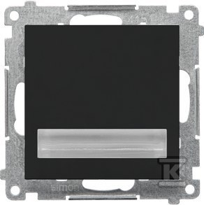 OPR.LED 230V B4200 CZARNY MAT SIMON55