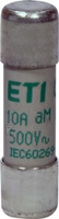 WKŁADKA CH10X38 AM 12A/500V