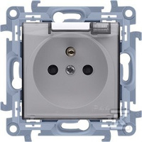 GN.B/U IP44 B/U.BIAŁE+RAMKA SIMON10