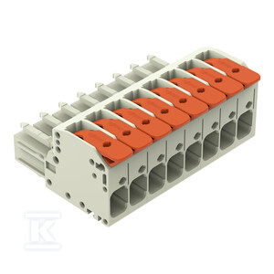 GNIAZDO 1-PRZE.DŹWI.PUSH-IN CA.CLAMP®,