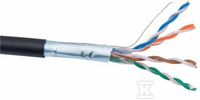 KABEL F/UTP KAT. 5E, ZEW. SUCHY PE 500M