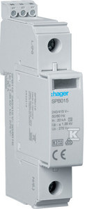SPD T2 1P SIE.TNC IN=20KA IMAX=40KA UP?