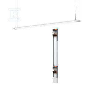 OPR.LED OFC LIN SLAB 1.2M 40W 840 DIM WH