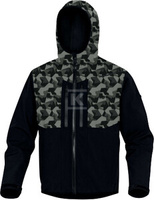 BLUZA HORTEN2 CZARNY/KAMUFL XL